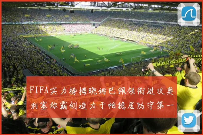 FIFA实力榜揭晓姆巴佩领衔进攻奥利塞称霸创造力于帕稳居防守第一